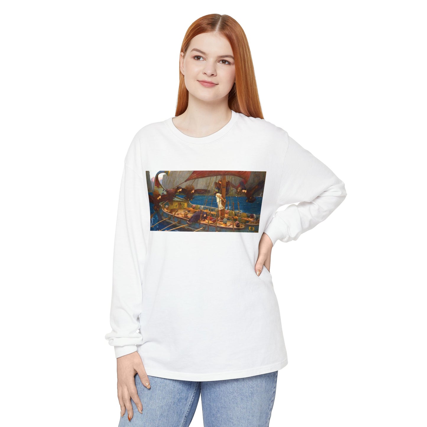 Ulysses and the Sirens by John William Waterhouse (Long Sleeve)