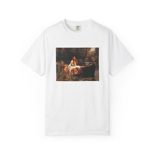 The Lady of Shalott by John William Waterhouse (T-Shirt)