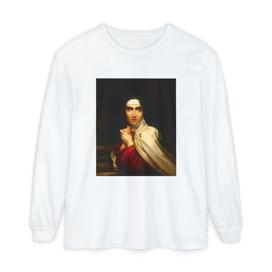 Saint Terese de Ávila by François Gérard (Long Sleeve)