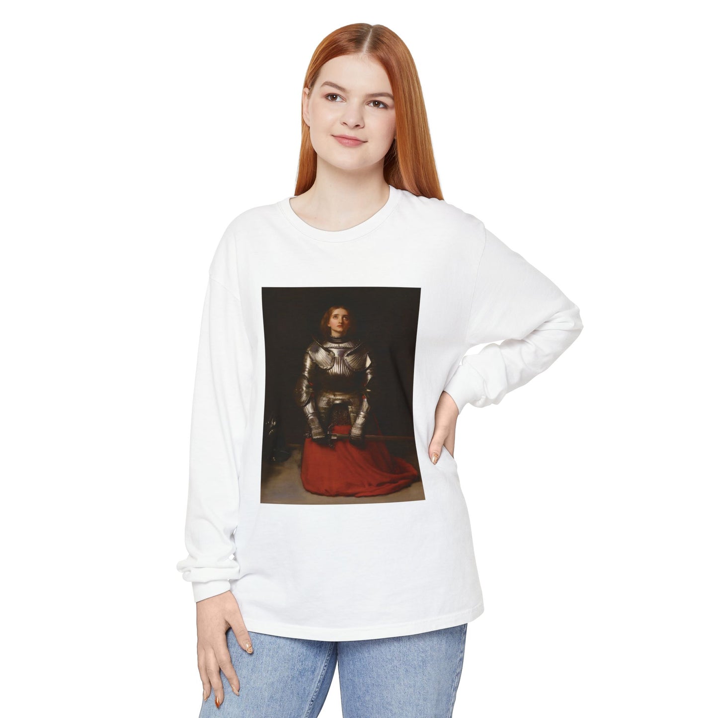 Joan of Arc by John Everett Millais (Long Sleeve)