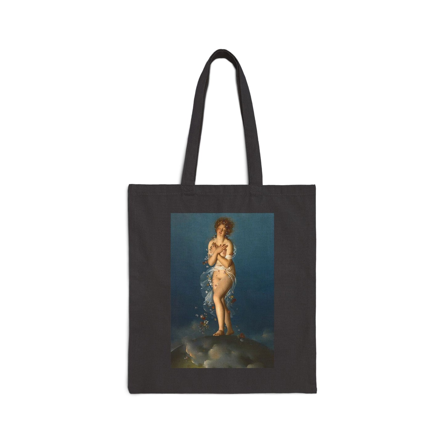 Flora Caressed by Zephyr by François Gérard (Tote)