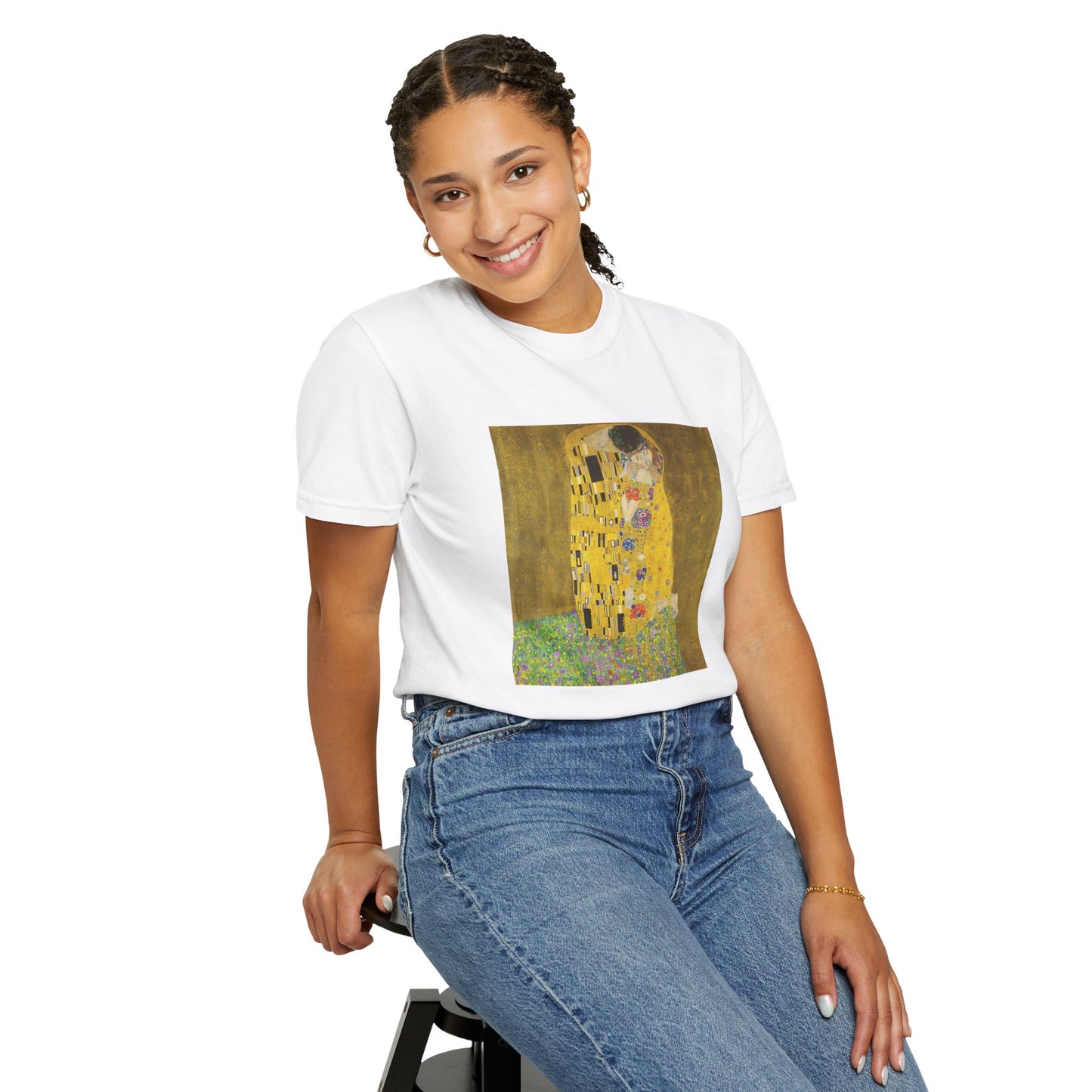 The Kiss by Gustav Klimt (T-Shirt)