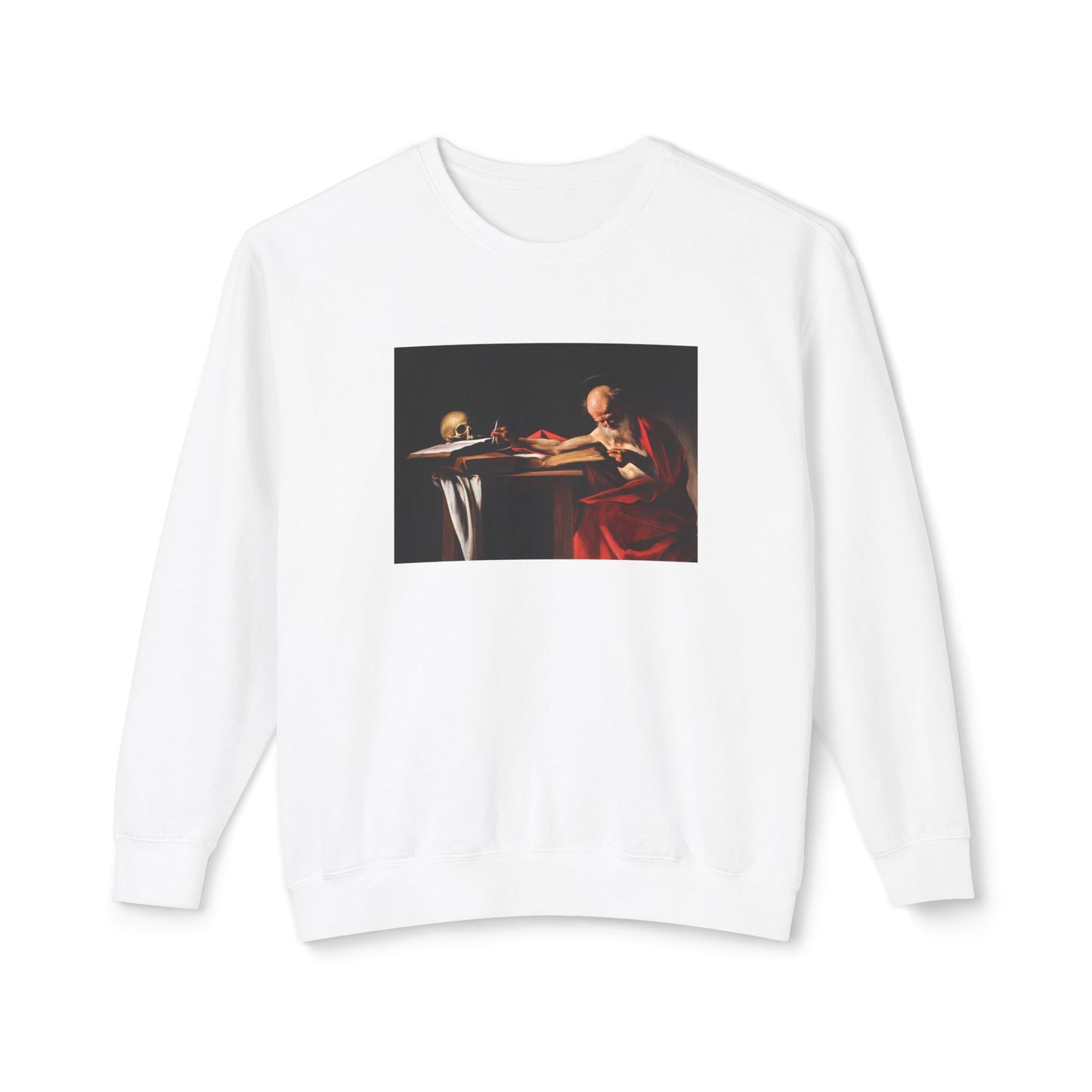 Saint Jerome Writing by Caravaggio (Sweatshirt)