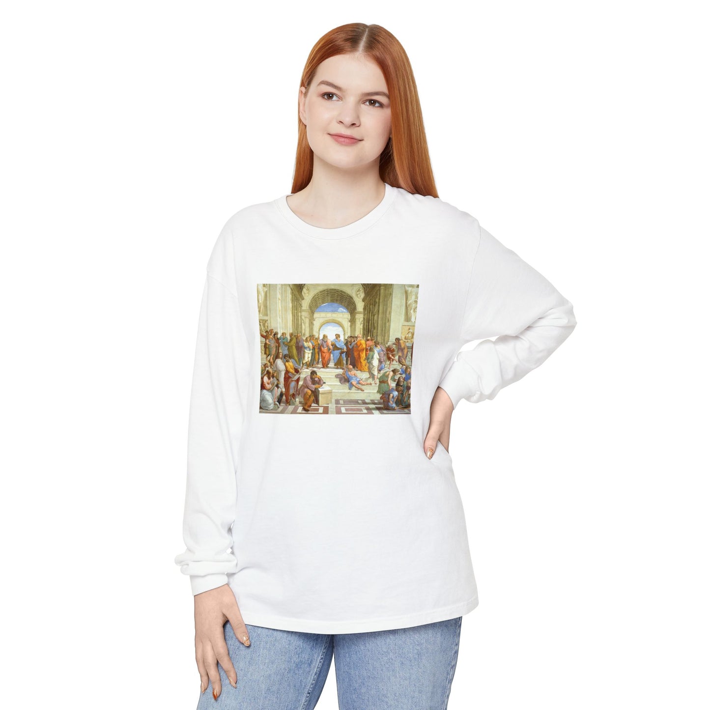 The School of Athens by Raphael (Long Sleeve)