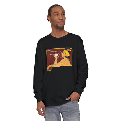 Café Rajah by Henri Meunier  (Long Sleeve)