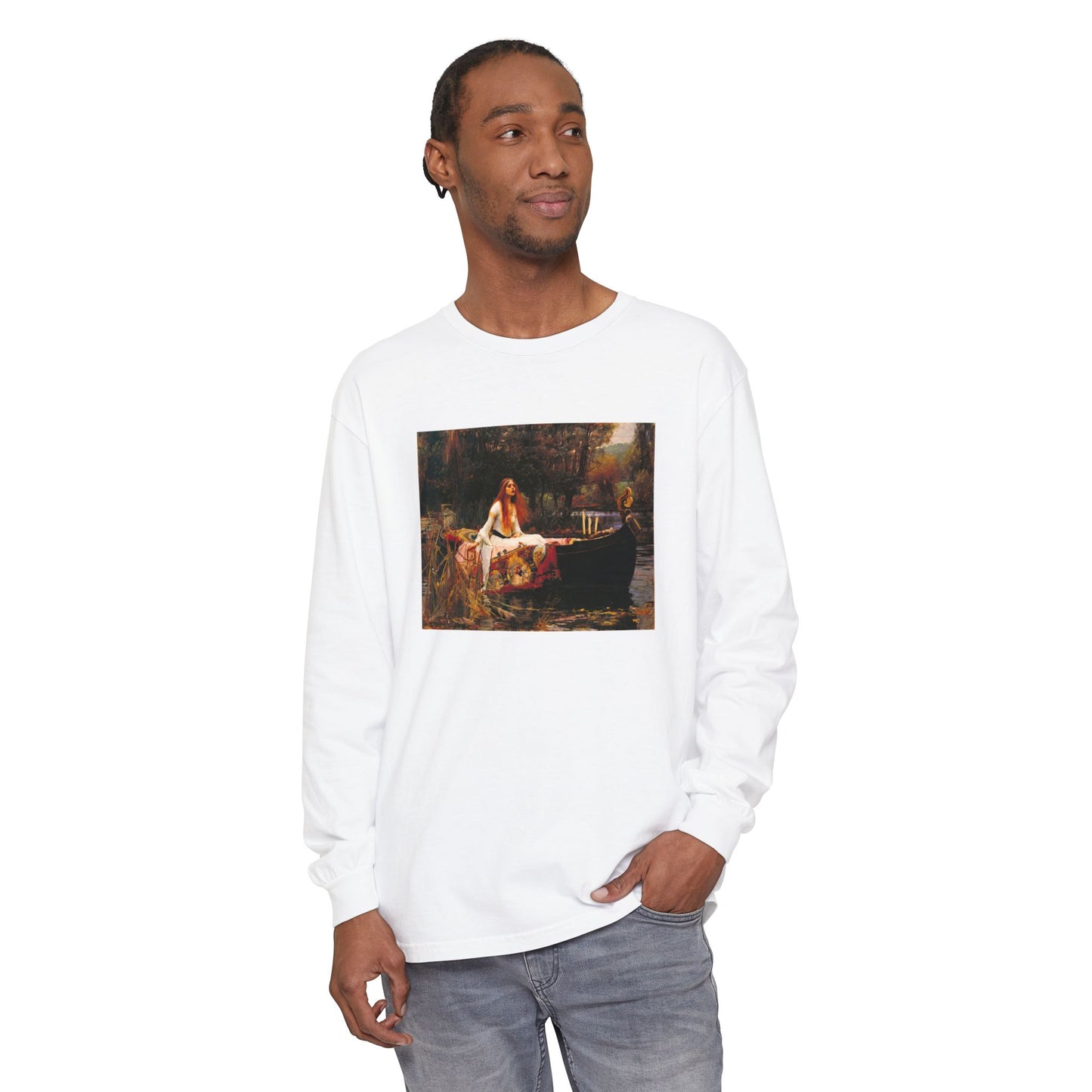The Lady of Shalott by John William Waterhouse (Long Sleeve)
