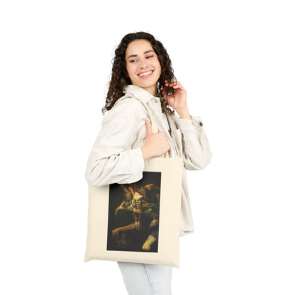 Saturn Devouring His Son by Francisco Goya (Tote)