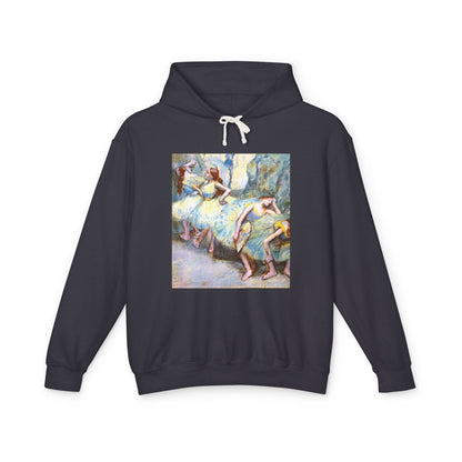 Ballet Dancers in the Wings by Edgar Degas (Hoodie)
