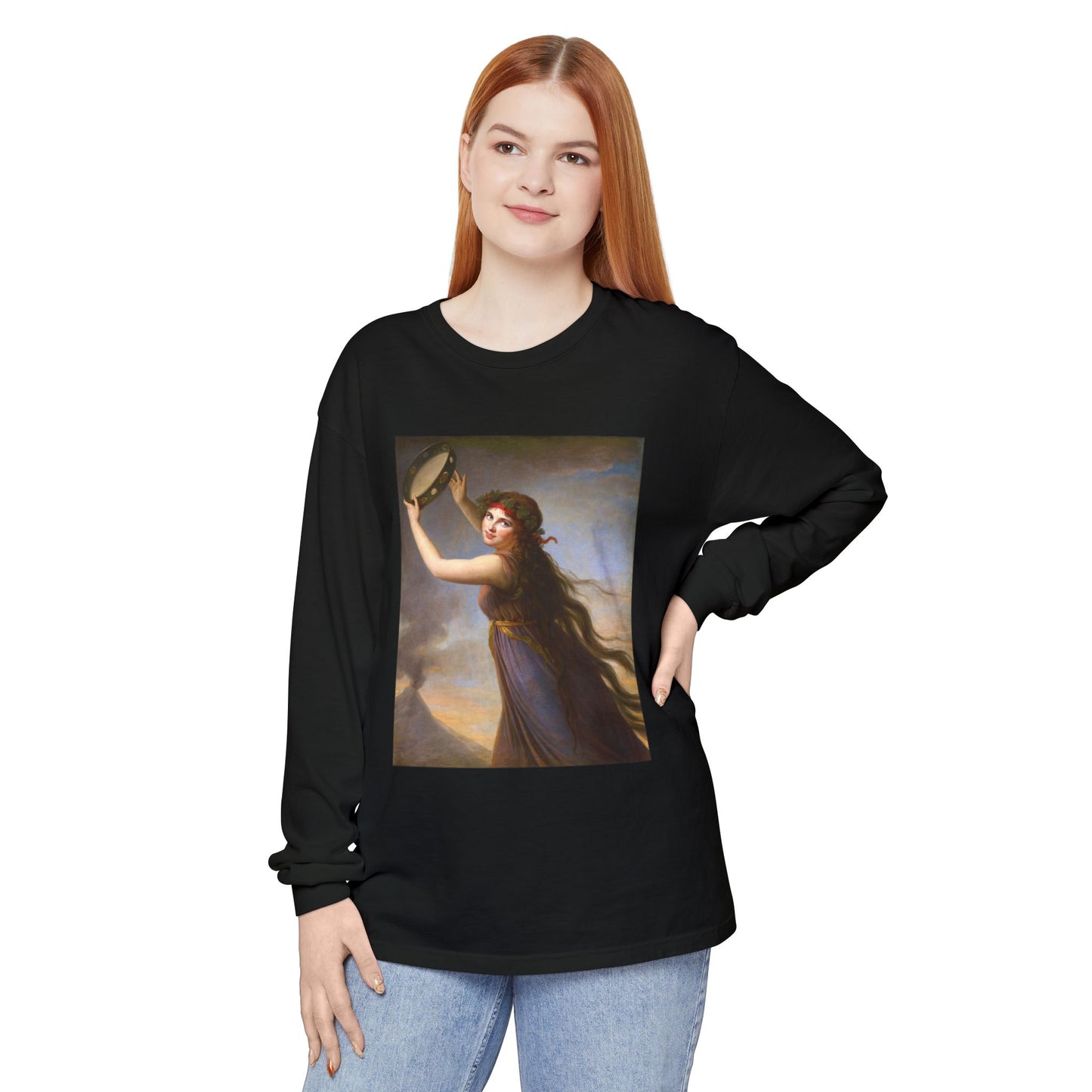 Lady Hamilton as a Bacchante by Madame Le Brun (Long Sleeve)