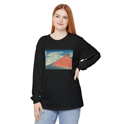 Fine Wind, Clear Morning by Katsushika Hokusai (Long Sleeve)