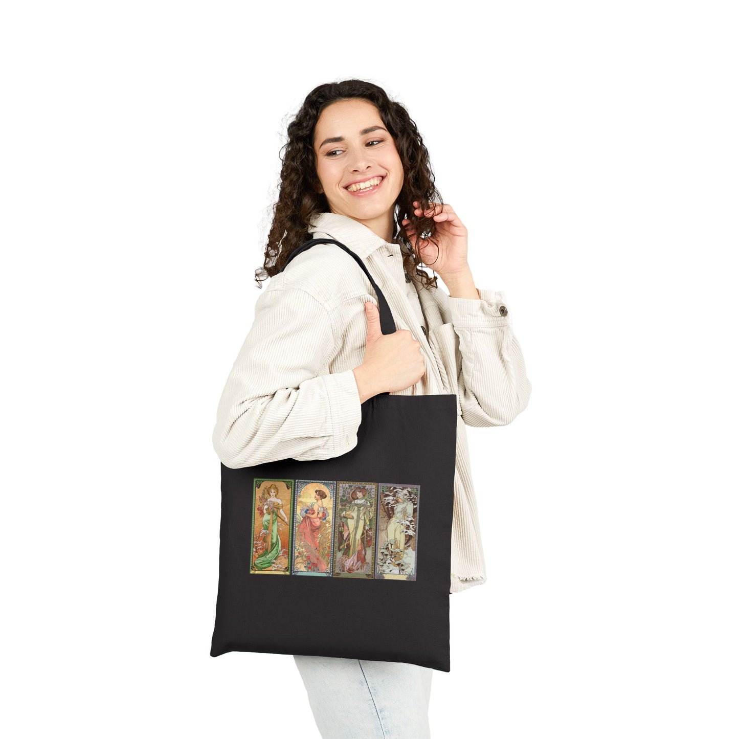 The Seasons by Alphonse Mucha  (Tote)