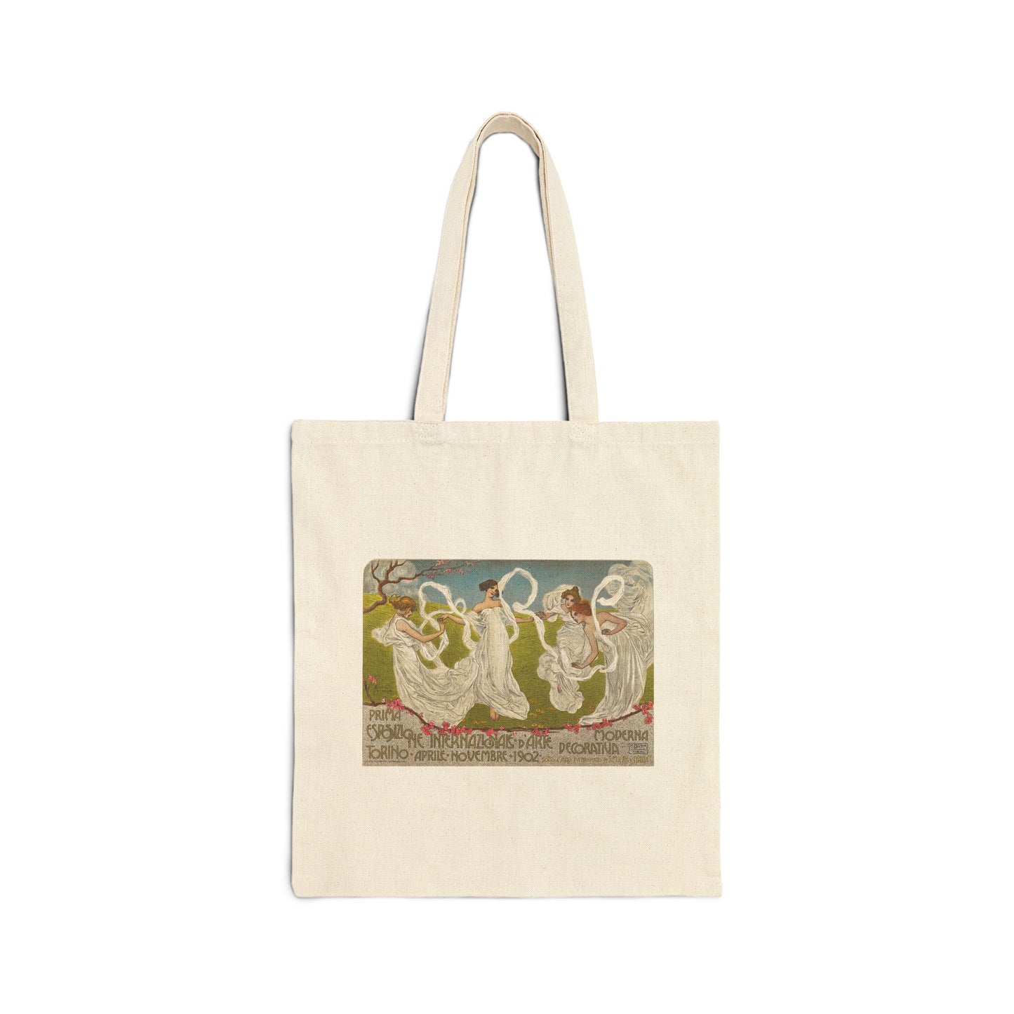 Poster International Exposition of Modern Decorative Arts by Leonardo Bistolfi (Tote)