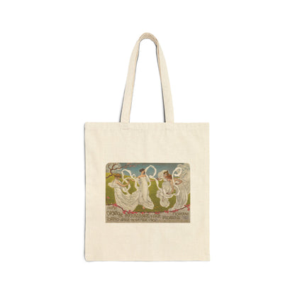 Poster International Exposition of Modern Decorative Arts by Leonardo Bistolfi (Tote)
