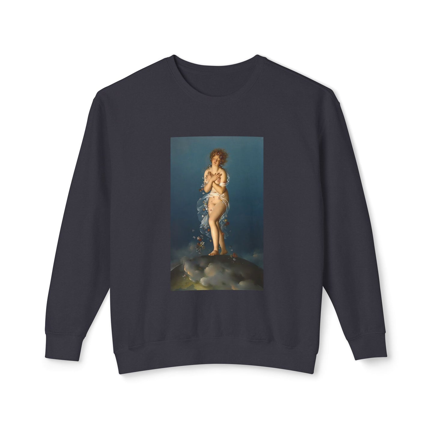 Flora Caressed by Zephyr by François Gérard (Sweatshirt)