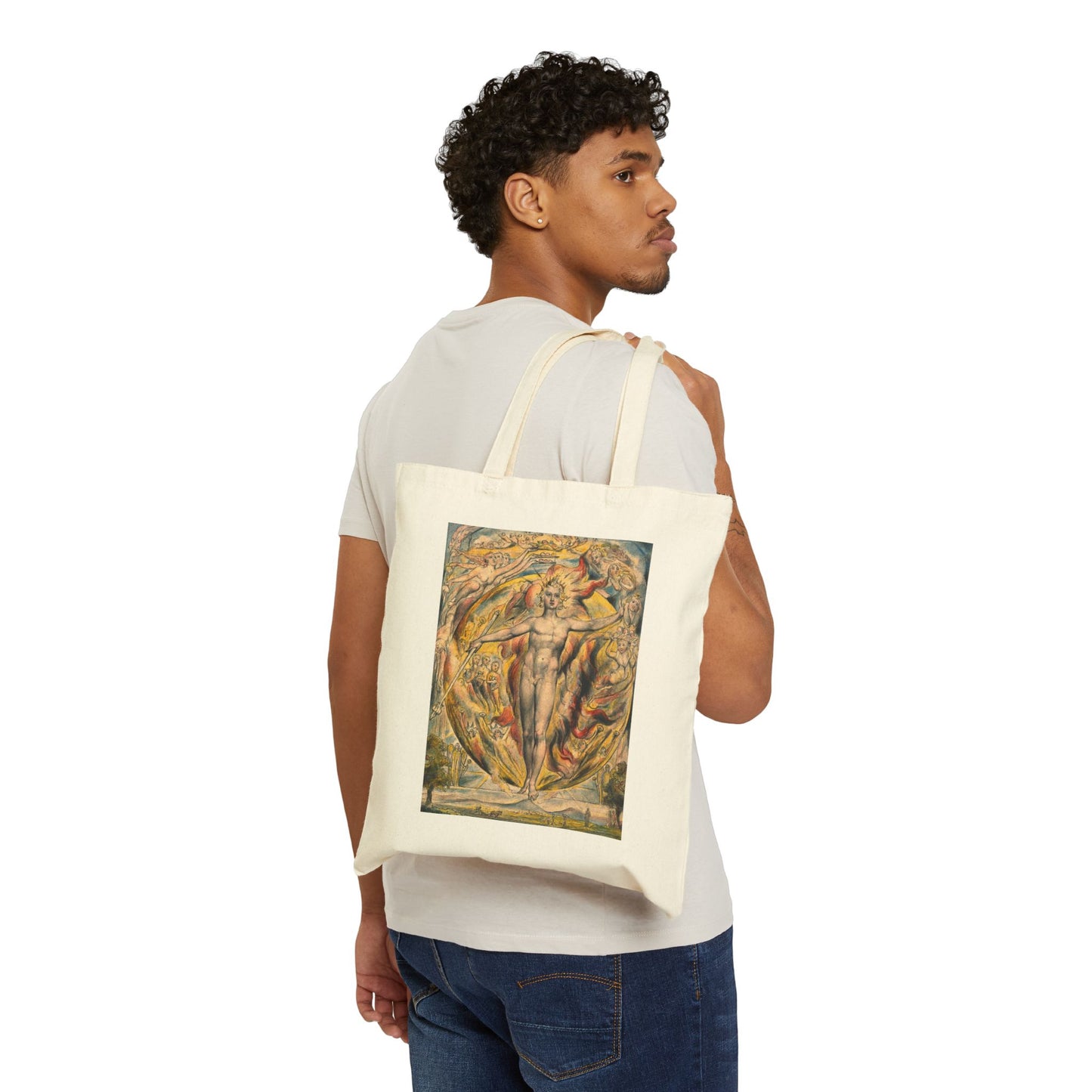 The Sun at His Eastern Gate by William Blake (Tote)