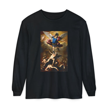 The Fall of the Rebel Angels by Luca Giordano (Long Sleeve)