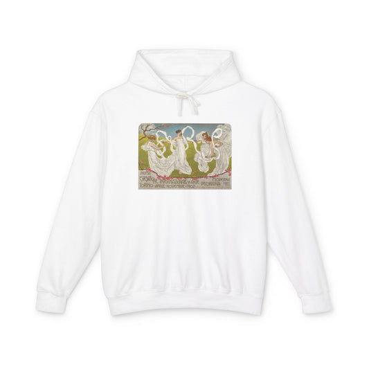 Poster International Exposition of Modern Decorative Arts by Leonardo Bistolfi (Hoodie)