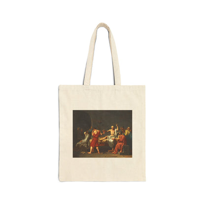 The Death of Socrates by Jacques-Louis David (Tote)