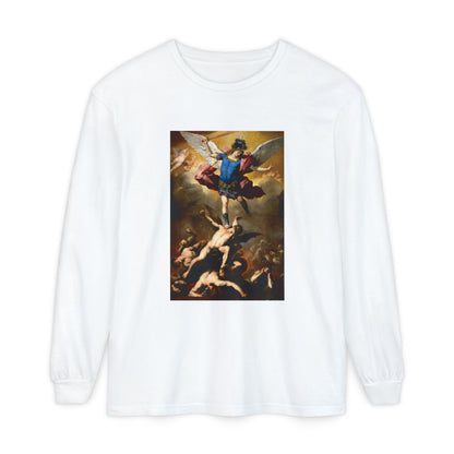 The Fall of the Rebel Angels by Luca Giordano (Long Sleeve)
