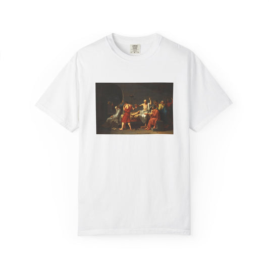 The Death of Socrates by Jacques-Louis David (T-Shirt)