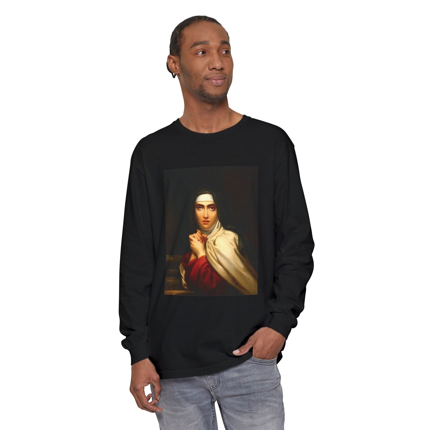 Saint Terese de Ávila by François Gérard (Long Sleeve)