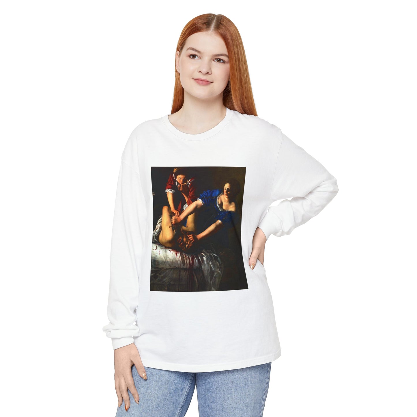 Judith Slaying Holofernes by Artemisia Gentileschi (Long Sleeve)