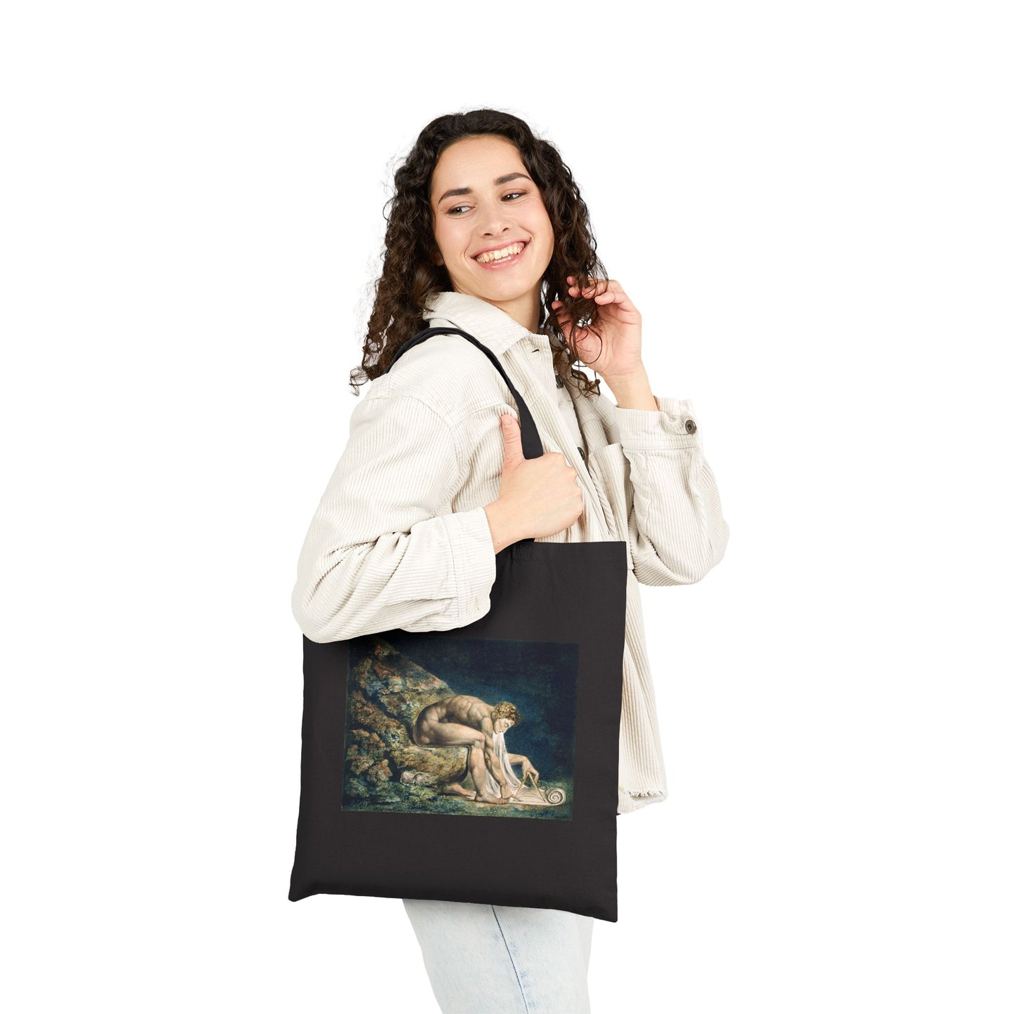 Isaac Newton by William Blake (Tote)