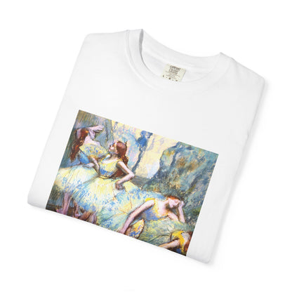 Ballet Dancers in the Wings by Edgar Degas (T-Shirt)