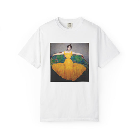 Woman in a Yellow Dress by Max Kurzweil (T-Shirt)