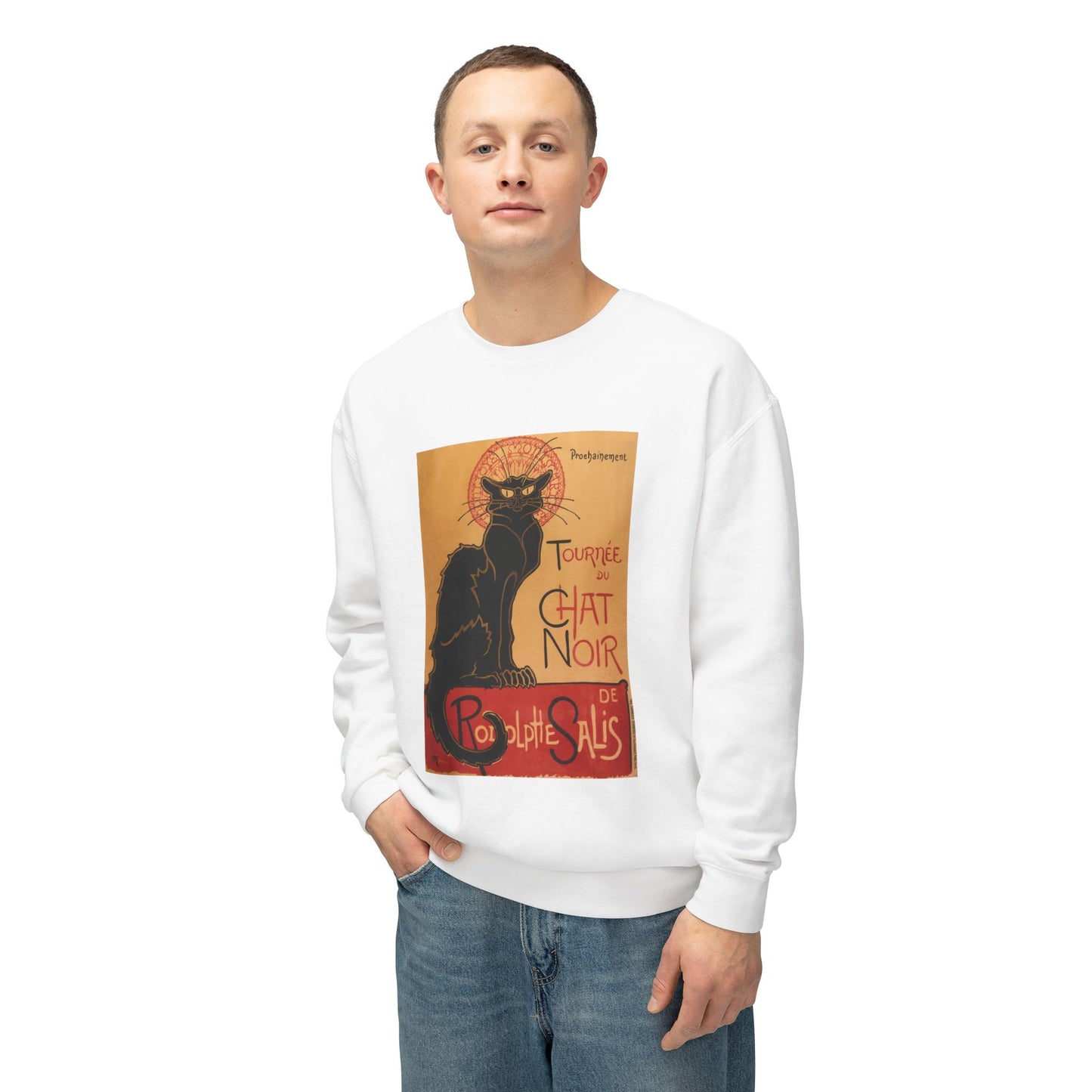 Tournée du Chat Noir by Théophile Steinlen  (Sweatshirt)