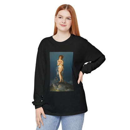 Flora Caressed by Zephyr by François Gérard (Long Sleeve)