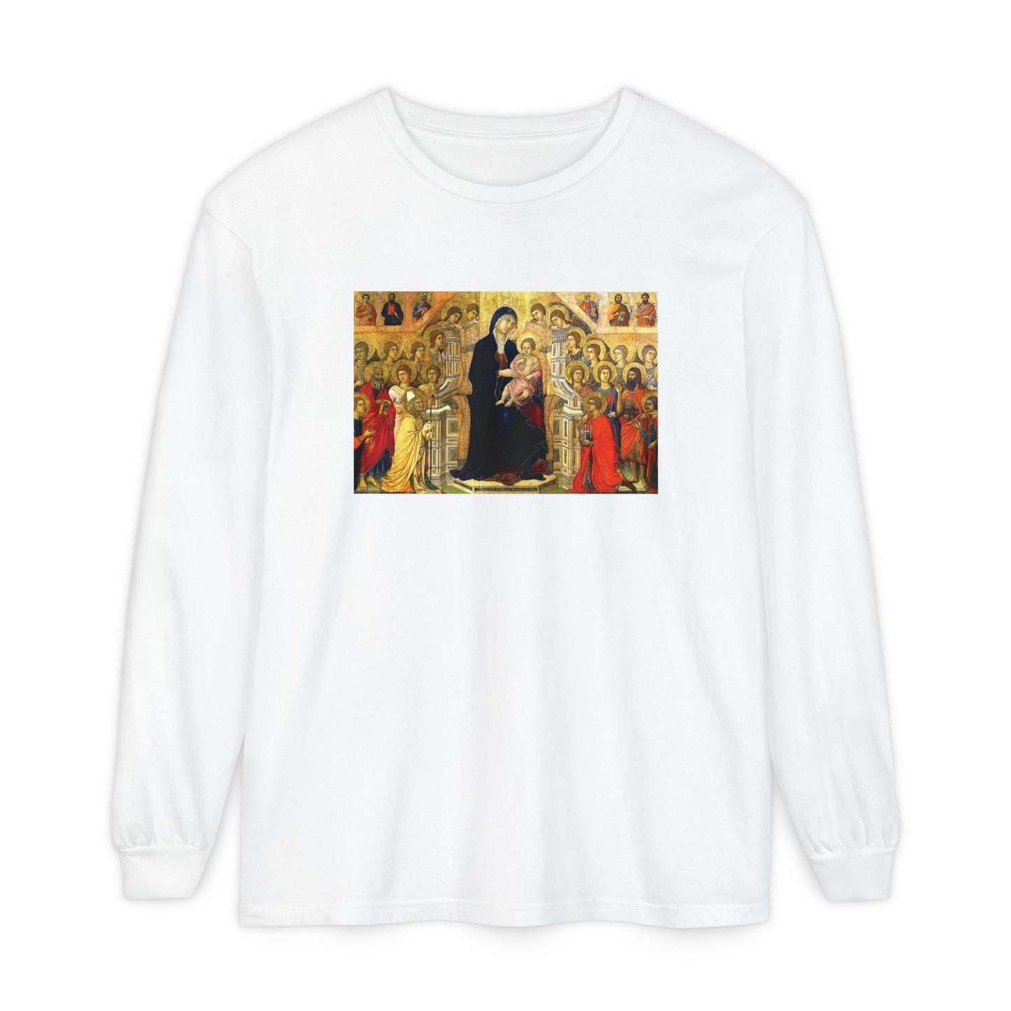 Maestà by Duccio di Buoningsenga (Long Sleeve)