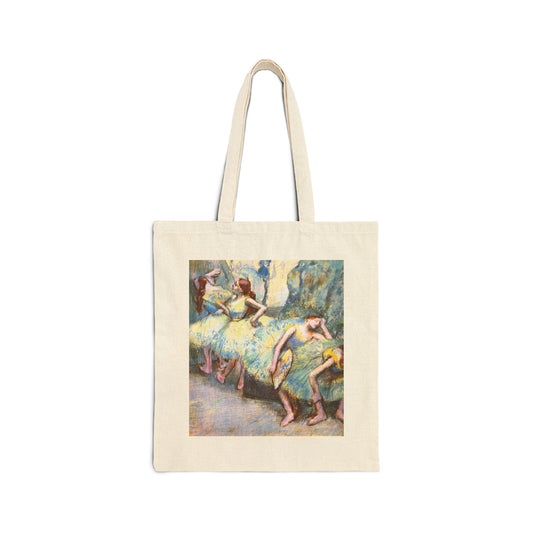 Ballet Dancers in the Wings by Edgar Degas (Tote)