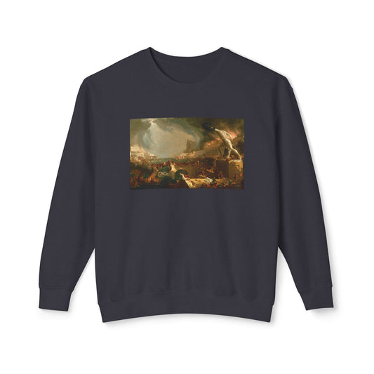 The Course of Empire: Destruction by Thomas Cole (Sweatshirt)