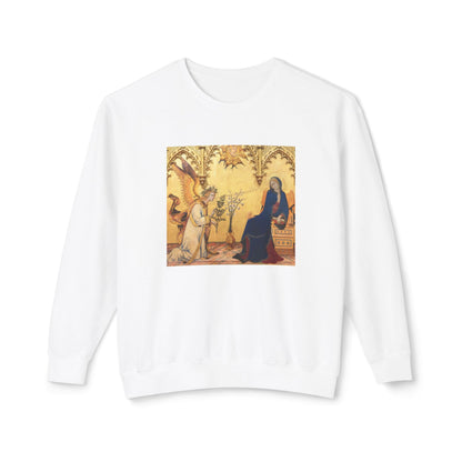 Annunciation by Simone Martini and Lippo Memmi (Sweatshirt)