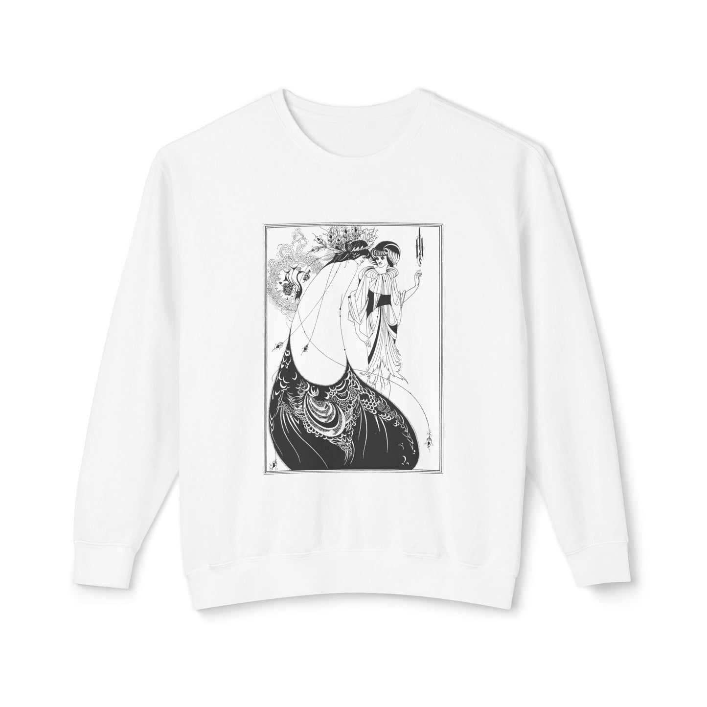 The Peacock Skirt by Aubrey Beardsley (Sweatshirt)
