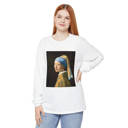 Girl with a Pearl Earring by Johannes Vermeer (Long Sleeve)