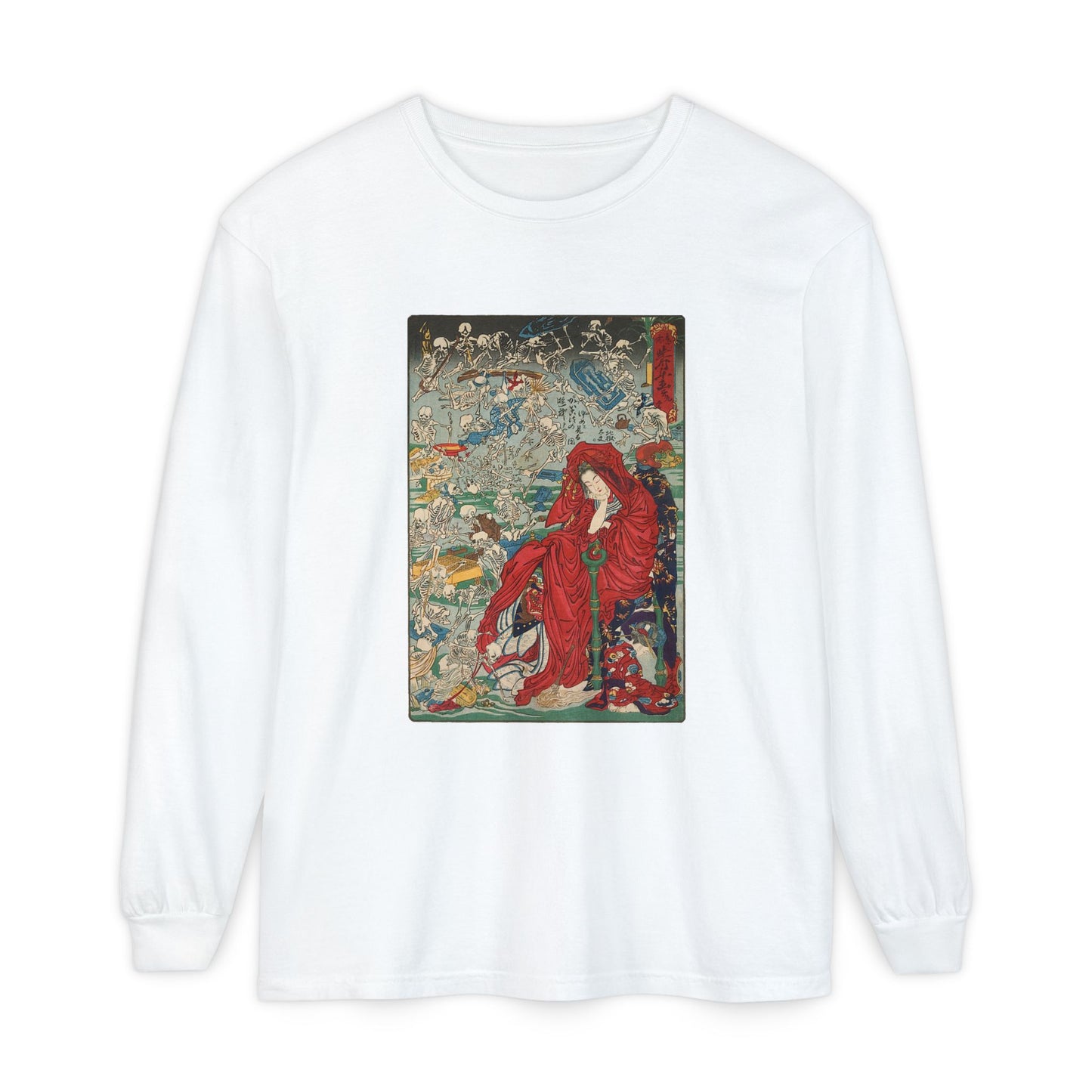 Hell Courtesan by Kawanabe Kyosai (Long Sleeve)