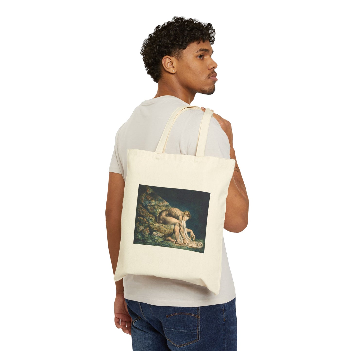 Isaac Newton by William Blake (Tote)