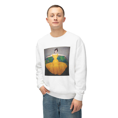 Woman in a Yellow Dress by Max Kurzweil  (Sweatshirt)