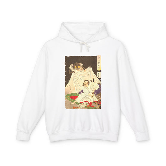 Minamoto no Yorimitsu Fighting the Earth Spider by Tsukioka Yoshitoshi (Hoodie)