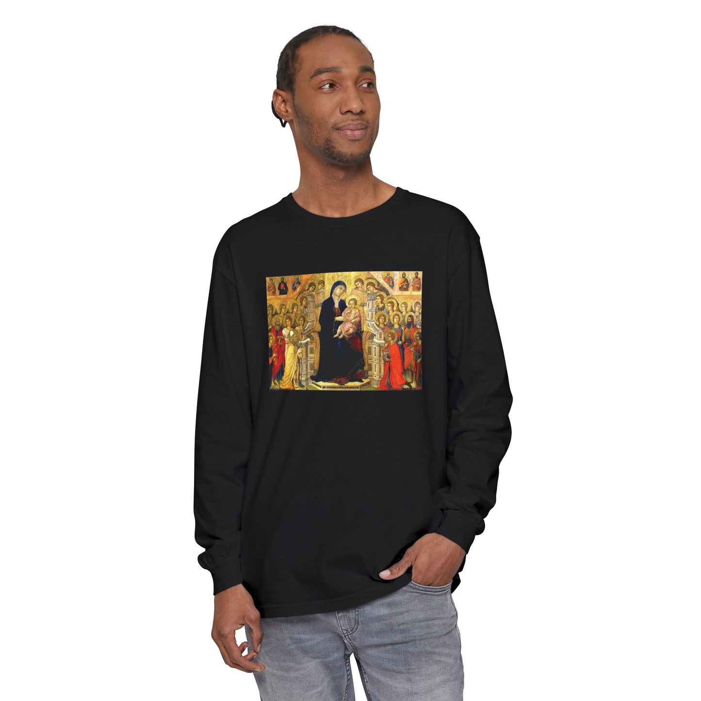 Maestà by Duccio di Buoningsenga (Long Sleeve)