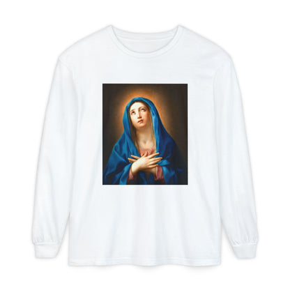 Our Lady of Sorrows by Anton Raphael Mengs (Long Sleeve)