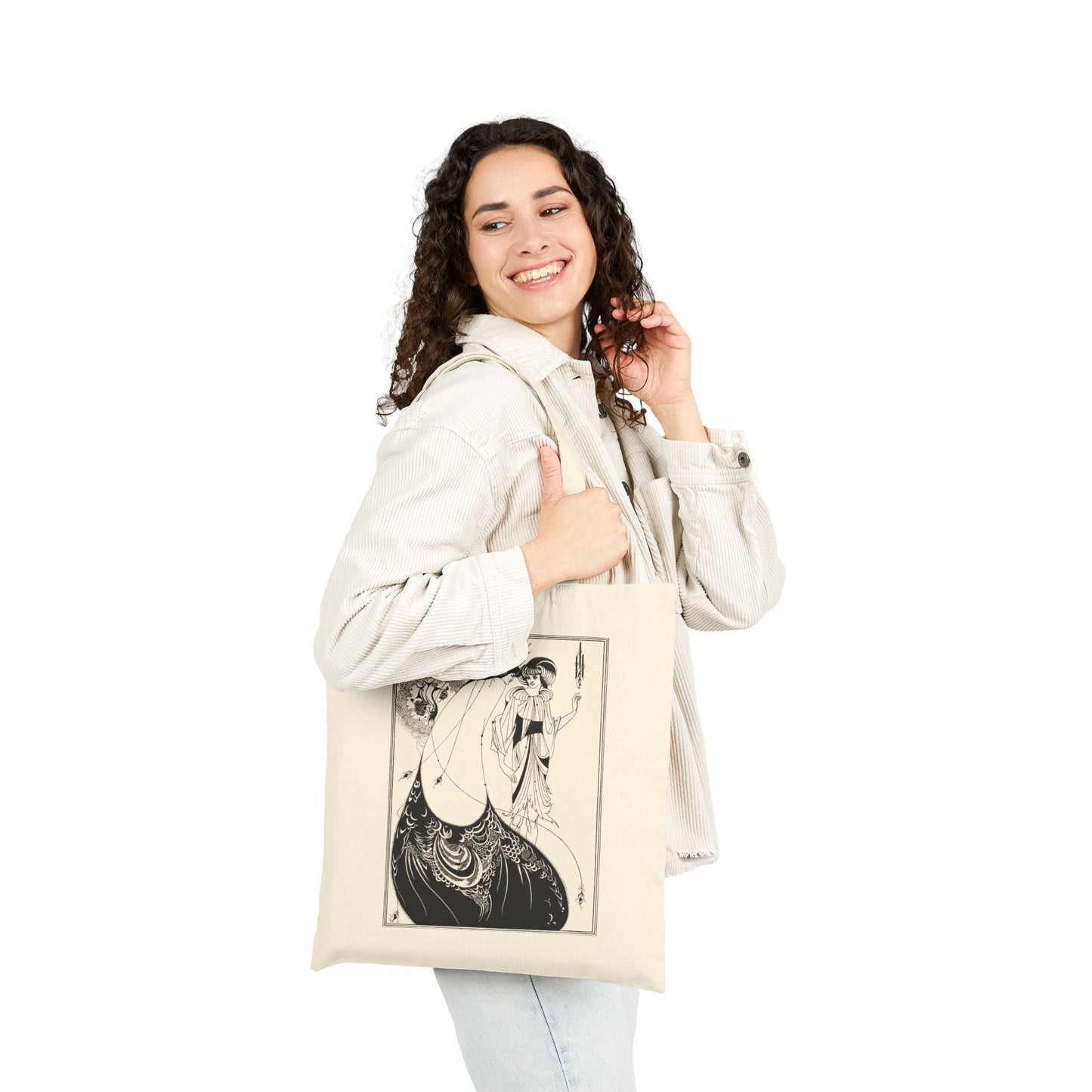 The Peacock Skirt by Aubrey Beardsley (Tote)