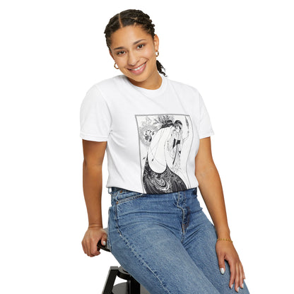 The Peacock Skirt by Aubrey Beardsley (T-Shirt)