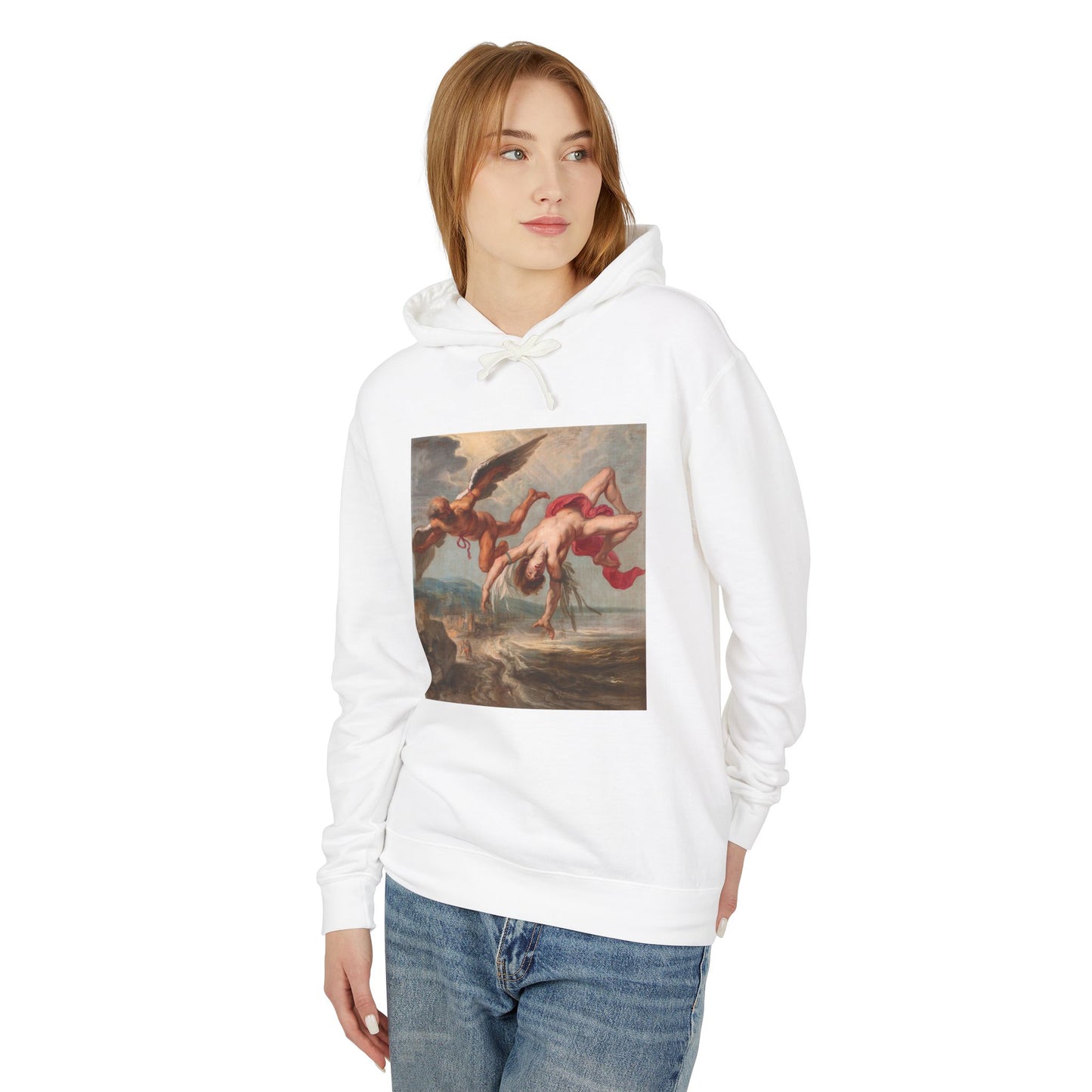 The Fall of Icarus by Jacob Peter Gowy (Hoodie)