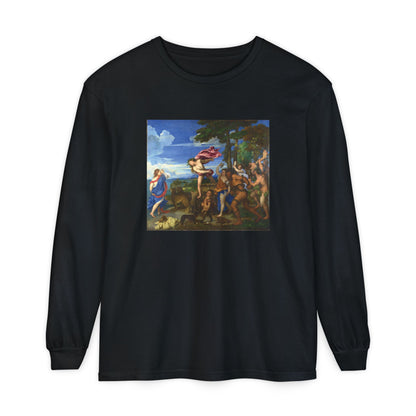 Bacchus and Ariadne by Titian (Long Sleeve)