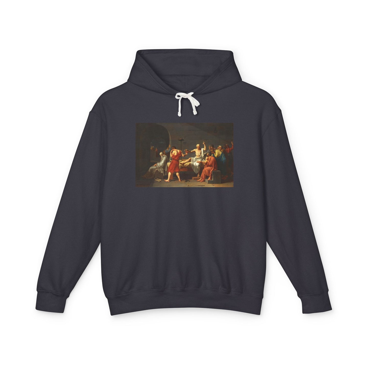 The Death of Socrates by Jacques-Louis David (Hoodie)