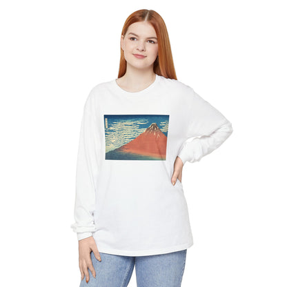 Fine Wind, Clear Morning by Katsushika Hokusai (Long Sleeve)