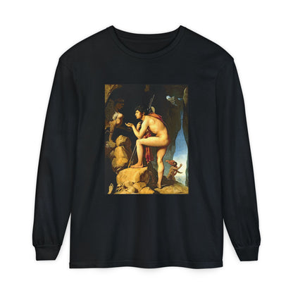 Oedipus and the Sphinx by Dominique Ingres (Long Sleeve)